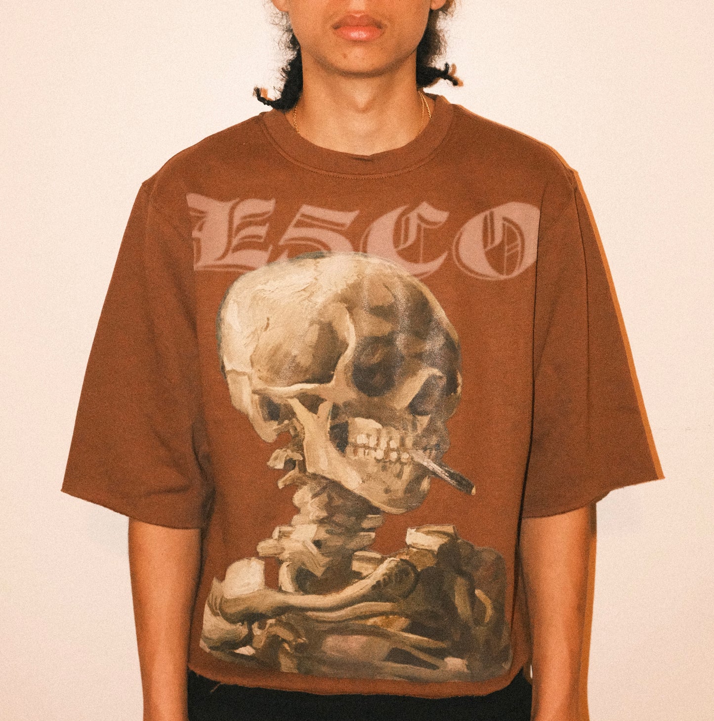 SKULLY CROP brown
