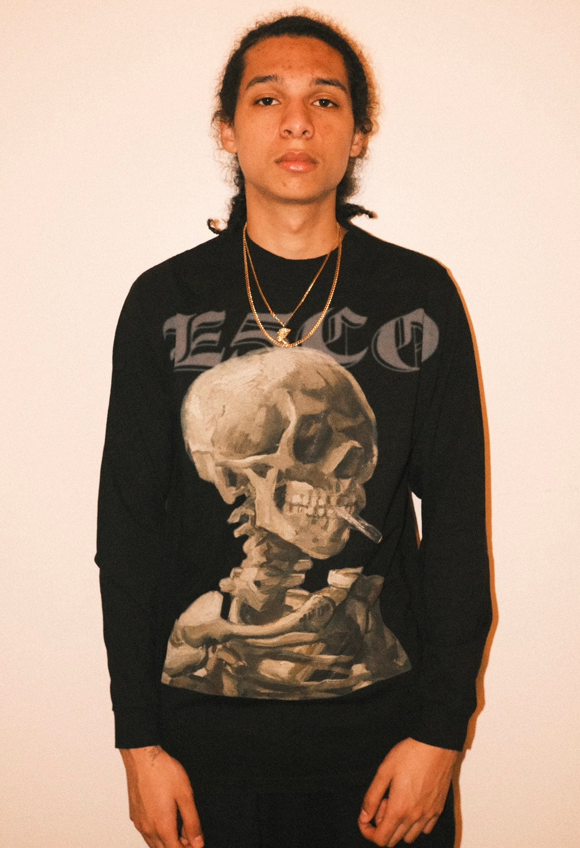 Skully Longsleeve Black