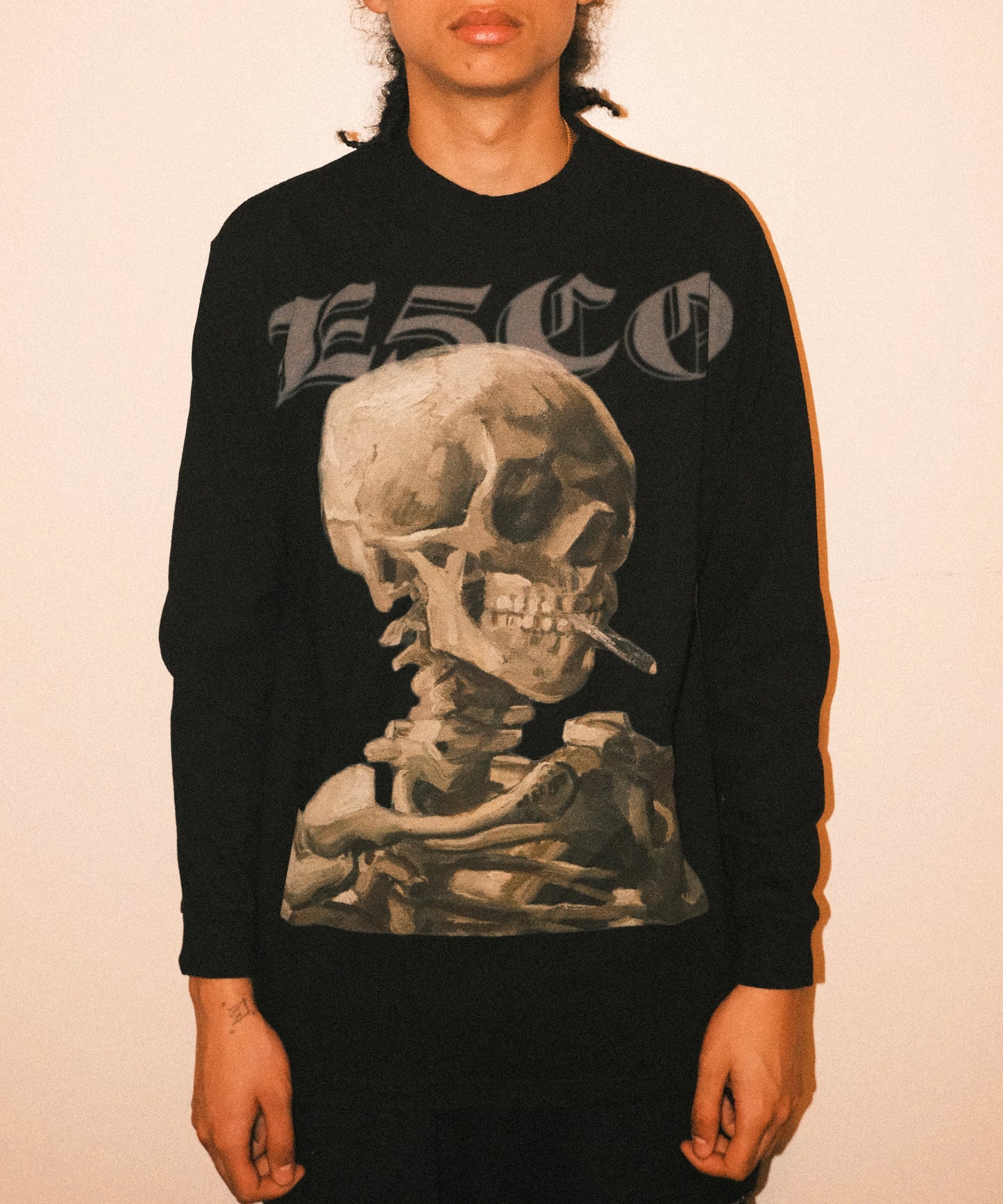 Skully Longsleeve Black