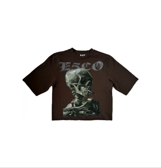 SKULLY CROP brown