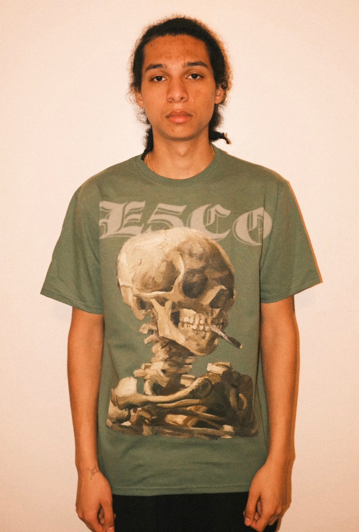 Skully Tee Green