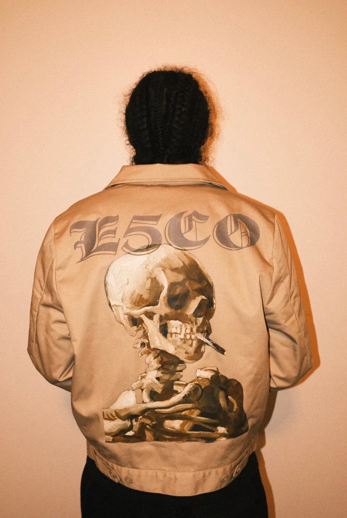 Skully Work Jacket Tan