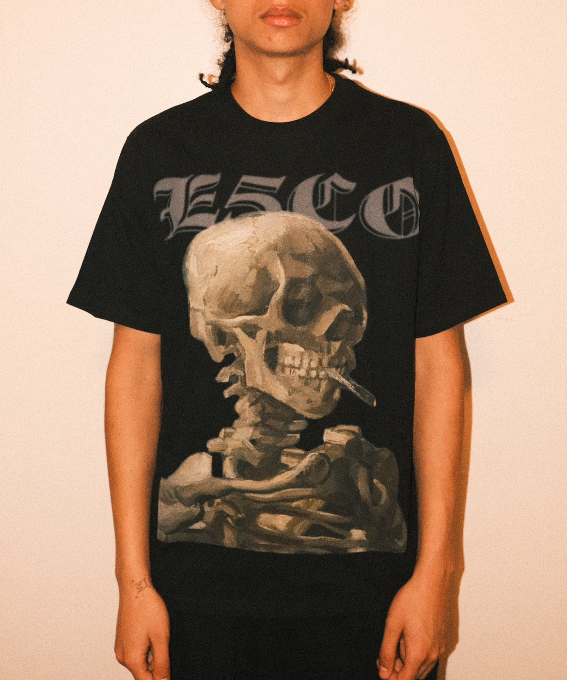 Skully Tee Black