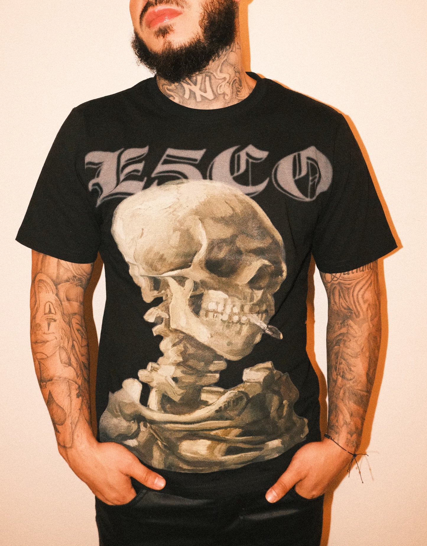 Skully Tee Black