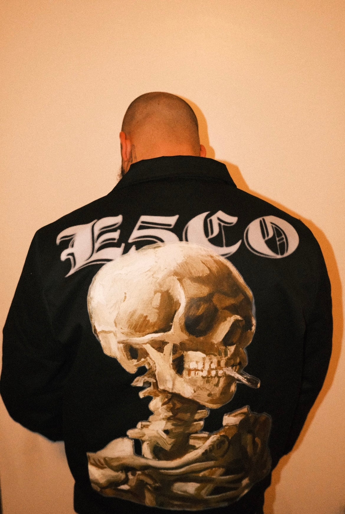 Skully Work Jacket Black