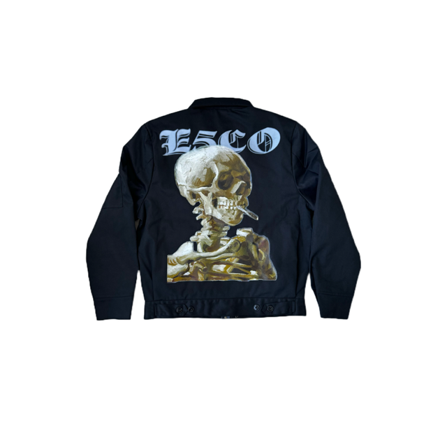Skully Work Jacket Black