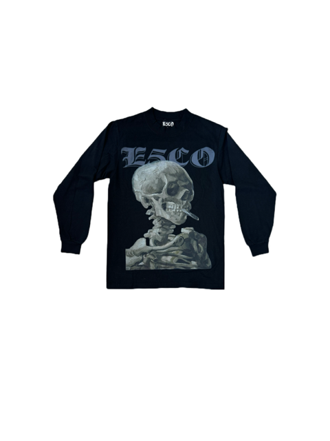 Skully Longsleeve Black